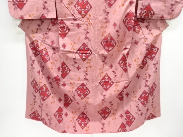  大正ロマン　花菱模様織り出し着物